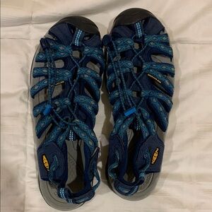 Women’s Keen Blue and Gray Sandals